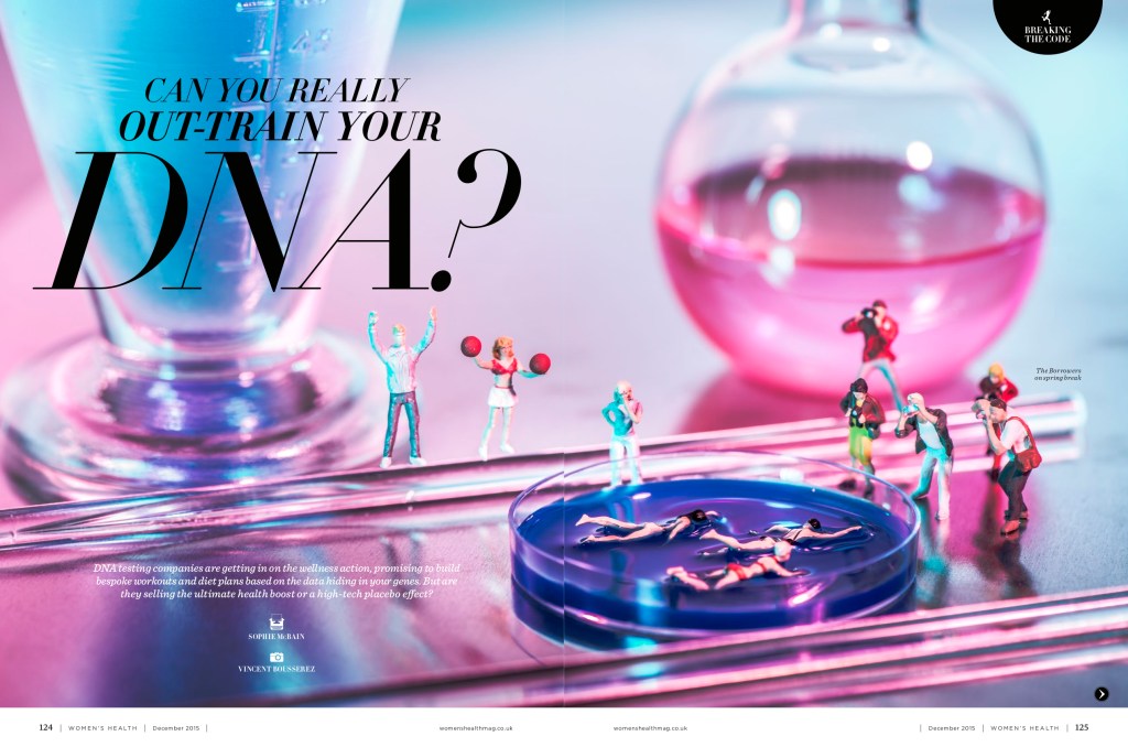 Women's Health UK DNA Testing feature