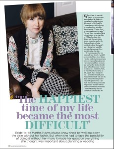 Martha Hayes for You and Your Wedding